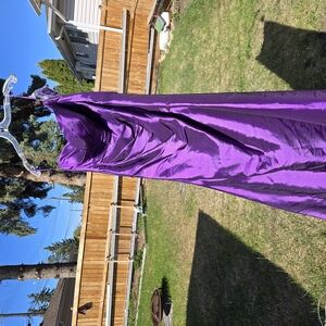 Iris Women's Prom Dress - Shimmering Purple